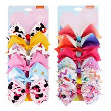 Load image into Gallery viewer, 12Pcs/Set JoJo Siwa Bows, Kalolary Hair Bows Alligator Clips for Girls Unicorn Grosgrain Ribbon Hair Barrettes Accessories, Ideal Gift for Toddler Girls