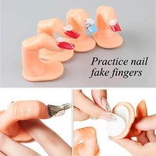 Load image into Gallery viewer, Kalolary Acrylic Nails Practice Finger Nail