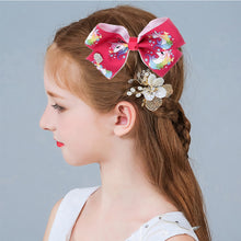 Load image into Gallery viewer, 12Set JoJo Siwa Bows, Kalolary Hair Bows Alligator Clips for Girls Unicorn Grosgrain Ribbon Hair Barrettes Accessories, Ideal Gift for Toddler Girls