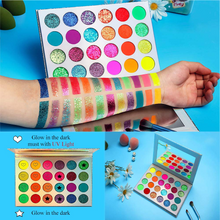 Load image into Gallery viewer, Kalolary 24 Colors Neon Eyeshadow Glow