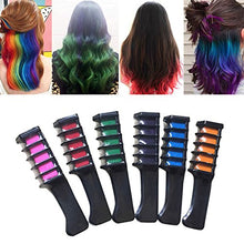 Load image into Gallery viewer, Kalolary Temporary Bright Hair Chalk Set 6 Colors