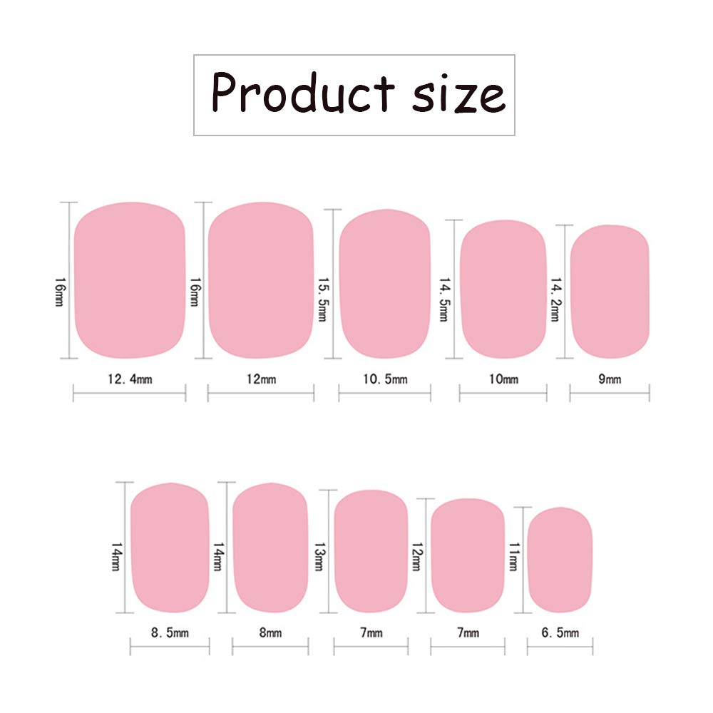 Kalolary Kids False Nail 144 PCS