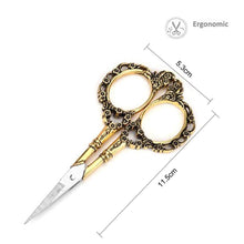 Load image into Gallery viewer, Kalolary Gold Professional Manicure Scissors