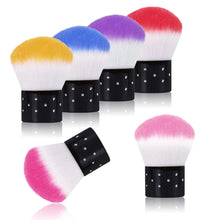 Load image into Gallery viewer, Kalolary 6Pcs Colorful Nail Art Dust Brush