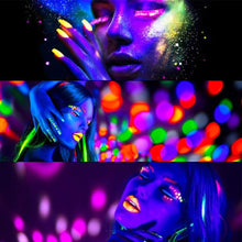 Load image into Gallery viewer, Kalolary 24 Colors Neon Eyeshadow Palette with 4 Brushes