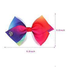 Load image into Gallery viewer, 12Pcs/Set JoJo Siwa Bows, Kalolary Hair Bows Alligator Clips for Girls Unicorn Grosgrain Ribbon Hair Barrettes Accessories, Ideal Gift for Toddler Girls