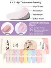 Load image into Gallery viewer, Kalolary Colorful Series Nail Gel Polish Strips 20 PCS