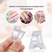 Load image into Gallery viewer, Kalolary Nail Tips Clip for Quick Building gel 10pcs