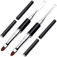 Load image into Gallery viewer, Kalolary 2 Pcs Acrylic UV Gel Dual-Ended Gel Brush