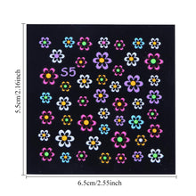 Load image into Gallery viewer, Kalolary 24Sheets Fluorescence Nail Art Stickers Decals