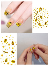 Load image into Gallery viewer, KALOLARY Lemon Yellow Diamond Rhinestones