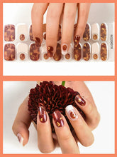 Load image into Gallery viewer, Kalolary French Amber Series Nail Gel Polish Strips 20 PCS