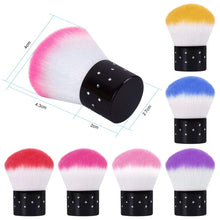 Load image into Gallery viewer, Kalolary 6Pcs Colorful Nail Art Dust Brush
