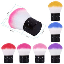 Load image into Gallery viewer, Kalolary 6Pcs Colorful Nail Art Dust Brush