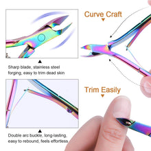 Load image into Gallery viewer, Kalolary 7Pcs Cuticle Nippers and Cutter Kit