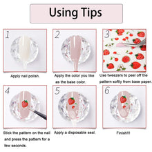 Load image into Gallery viewer, Kalolary Butterfly Nail Art Stickers Decals 12 Sheets