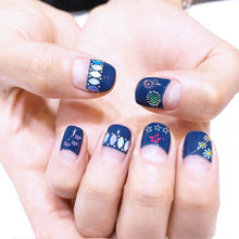 Load image into Gallery viewer, Kalolary 24Sheets Fluorescence Nail Art Stickers Decals