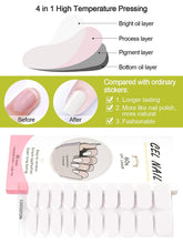 Load image into Gallery viewer, Kalolary White Series Nail Gel Polish Strips 20 PCS