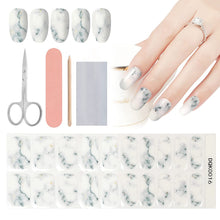 Load image into Gallery viewer, Kalolary Marble Series Nail Gel Polish Strips 20 PCS