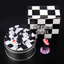 Load image into Gallery viewer, Kalolary Pink Nail Art Holder Practice Stand