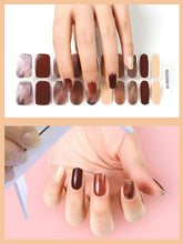 Load image into Gallery viewer, Kalolary Amber Series Nail Gel Polish Strips 20 PCS