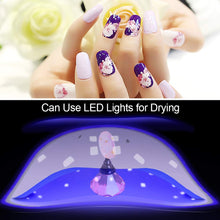 Load image into Gallery viewer, Kalolary 1 Set Nail Art Holder Practice Display Stand with 48Pcs White Reusable Adhesive Putty Clay