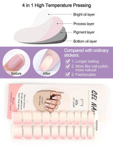 Load image into Gallery viewer, Kalolary Gradient Pink Series Nail Gel Polish Strips 20 PCS