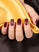 Load image into Gallery viewer, Kalolary Wine Red Series Nail Gel Polish Strips 20 PCS