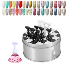 Load image into Gallery viewer, Kalolary Pink Nail Art Holder Practice Stand