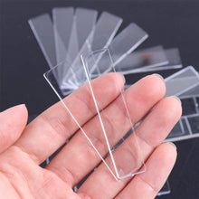 Load image into Gallery viewer, Kalolary 50PCS Transparent Nail Art Display Stand Holder with 10M Double Sided Tape