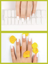 Load image into Gallery viewer, Kalolary White Series Nail Gel Polish Strips 20 PCS