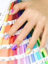 Load image into Gallery viewer, Kalolary Rainbow Nail Gel Polish Strips 20 PCS