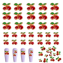 Load image into Gallery viewer, Kalolary 60Pcs Cherry Nail Charms