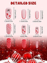 Load image into Gallery viewer, Kalolary Christmas False Nail 96 Pcs (A style)
