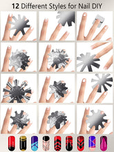 Load image into Gallery viewer, Kalolary 12 PCS French Nail Trimmer (Silver)