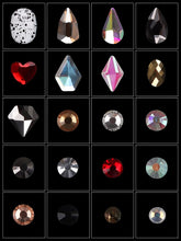 Load image into Gallery viewer, Kalolary Mix Color Professional Nail Rhinestones Kit