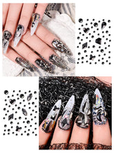 Load image into Gallery viewer, KALOLARY Mineral Black Diamond Rhinestones
