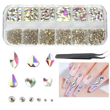 Load image into Gallery viewer, KALOLARY AB Diamond Nail Rhinestones