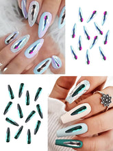 Load image into Gallery viewer, KALOLARY Long Oval Diamond Rhinestones