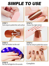 Load image into Gallery viewer, Kalolary Dark Red Series Nail Gel Polish Strips 20 PCS