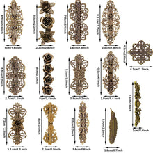 Load image into Gallery viewer, Kalolary 14 PCS Retro Vintage Metal French Barrette