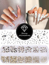 Load image into Gallery viewer, KALOLARY White Diamond Rhinestones