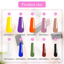 Load image into Gallery viewer, Kalolary Colorful Long Coffin False Nails 1000PCS