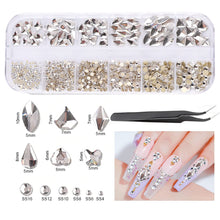 Load image into Gallery viewer, KALOLARY White Diamond Rhinestones