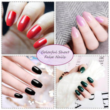Load image into Gallery viewer, Kalolary Short Colorful False Nails 720 Pcs
