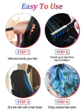 Load image into Gallery viewer, Kalolary Blue Hair Chalk Comb 10 PCS