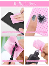 Load image into Gallery viewer, Kalolary 400 PCS Lint Free Nail Wipes Eyelash Glue Wipes