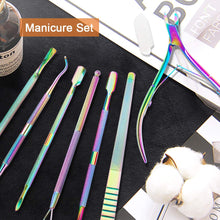 Load image into Gallery viewer, Kalolary 7Pcs Cuticle Nippers and Cutter Kit