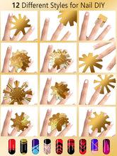 Load image into Gallery viewer, Kalolary 12 PCS French Nail Trimmer (Gold)