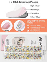 Load image into Gallery viewer, Kalolary Floral Series Nail Gel Polish Strips 20 PCS
